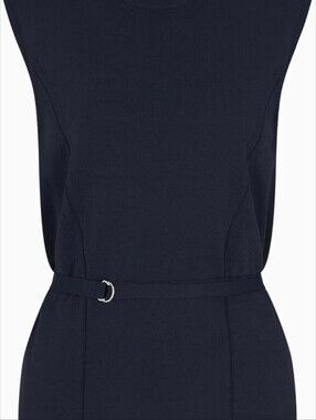 A/X Armani Exchange Sleeveless Knit Tunic in Navy